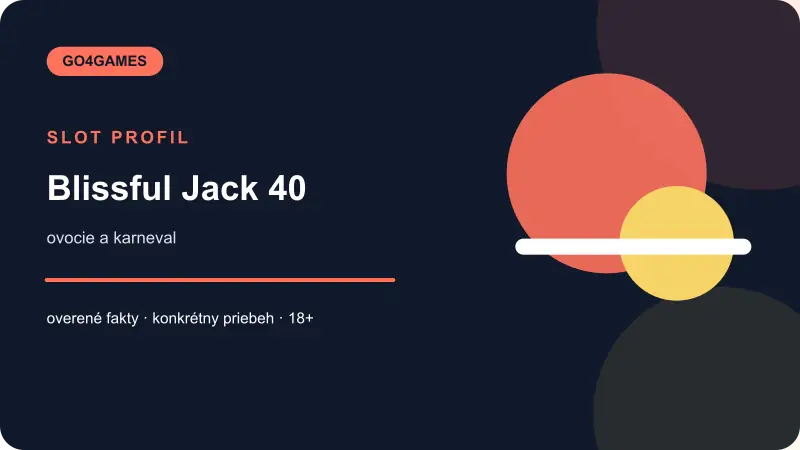 Blissful Jack 40 – herný motív a symboly