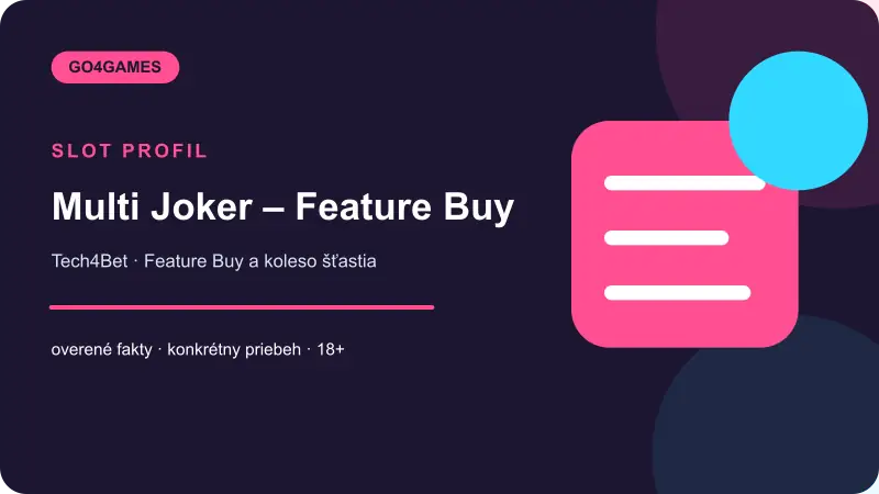 Multi Joker – Feature Buy – originálny vizuál profilu Go4Games
