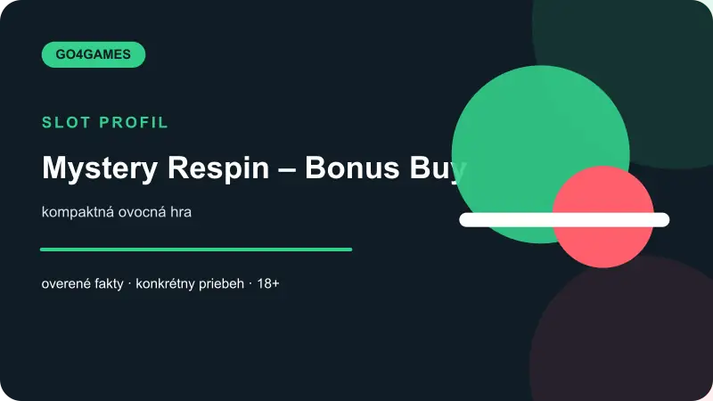 Mystery Respin – Bonus Buy – herný motív a symboly