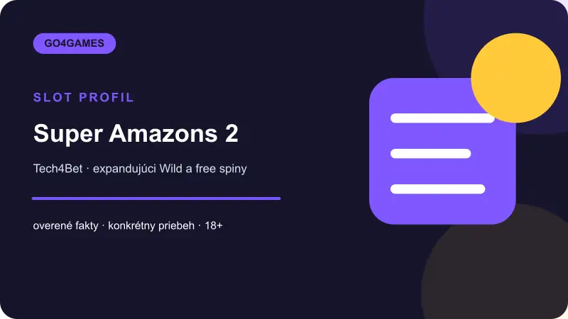 Super Amazons 2 – originálny vizuál profilu Go4Games